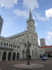 Chijmes front of hall…